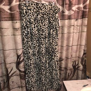 Leopard dress pants